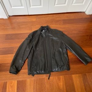 Mens leather jacket